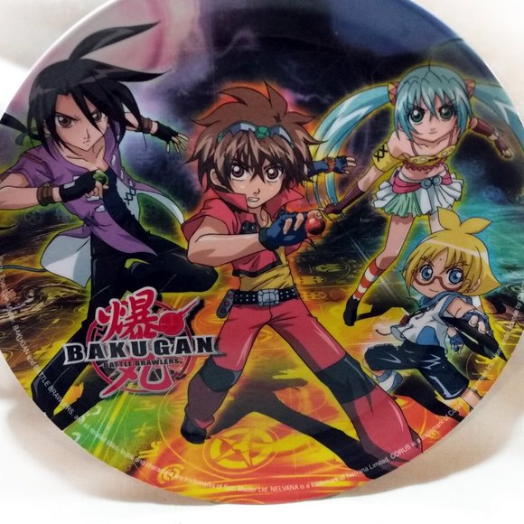 Bakugan Battle Brawlers 8" Collectable Plate-Sega Games-Spin Master-3+ - Picture 2 of 5
